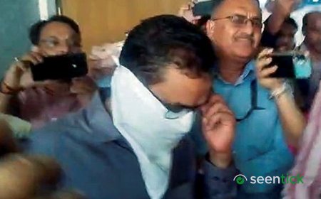 CBI Matches 45 Chemistry Questions from RCC Classes Founder's Phone with Master Test Booklet
