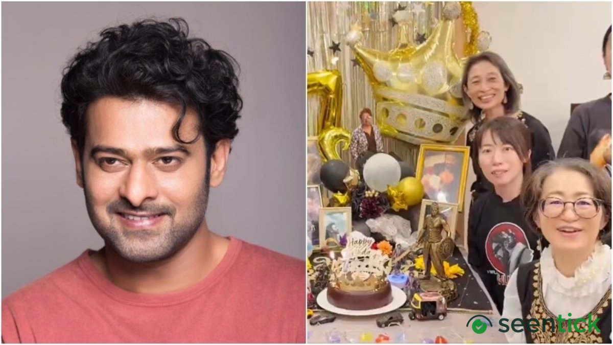 Prabhas Japanese Fans Celebrate His 47th Birthday with Special Video and Cake