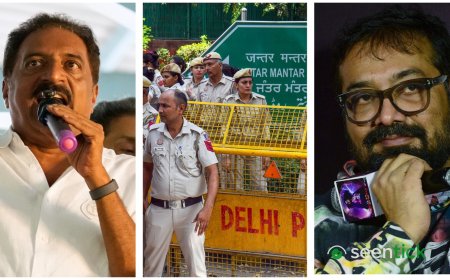 Prakash Raj fumes at detentions and crackdown on anti-CEC protest at Jantar Mantar, Anurag Kashyap hails 'lakhs of bravehearts'