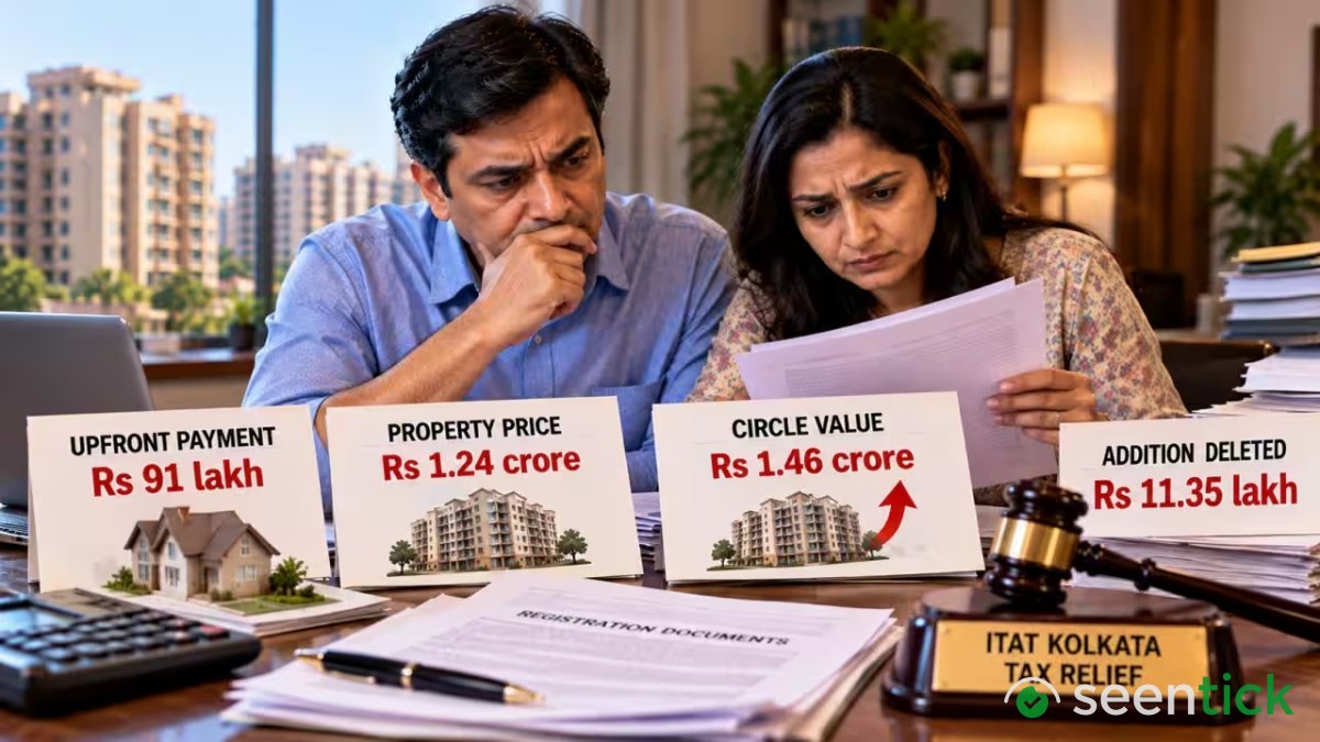 Property value rose before registration; ITAT scraps Rs 11.35 lakh tax on buyer