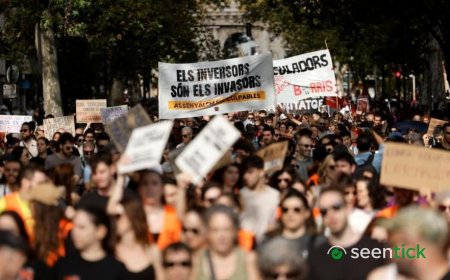 Protesters across Spain demand action over housing crisis