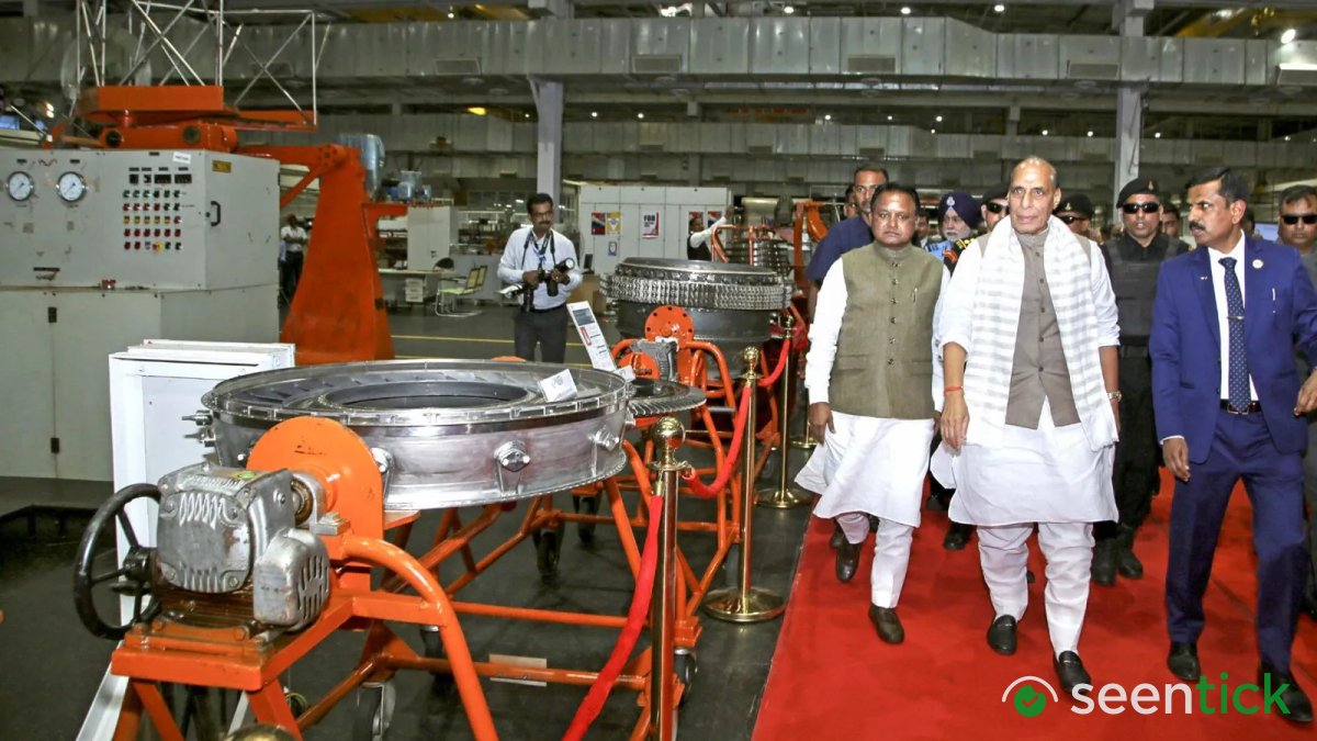 Rajnath Singh stresses on self-reliance in aerospace sector as HAL delivers its 2,000th aero-engine