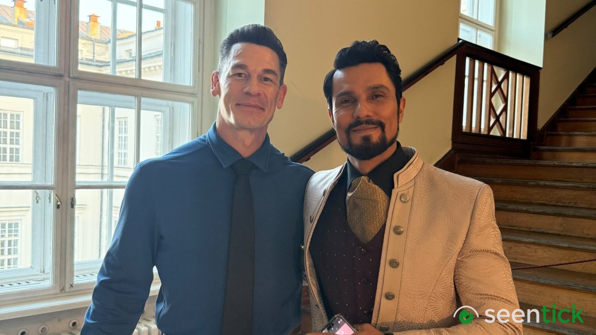 Randeep Hooda poses with John Cena, shares unseen glimpses of wife Lin Laishram, daughter from sets of the Matchbox movie