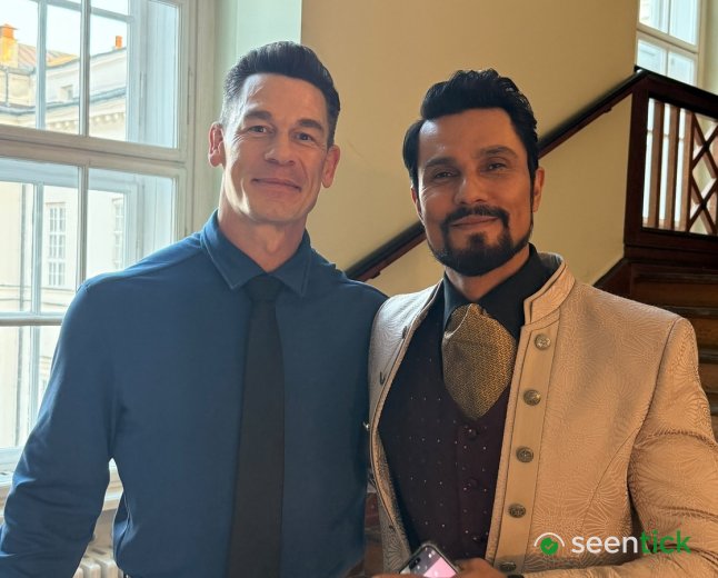 Randeep Hooda poses with John Cena, shares unseen glimpses of wife Lin Laishram, daughter from sets of the Matchbox movie