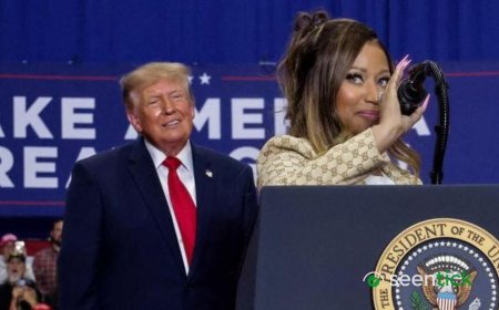 Nicki Minaj Joins Trump at Michigan Rally, Sparks Controversy