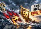 RBI steps in with big measures for rupee, but should it let currency fall instead?