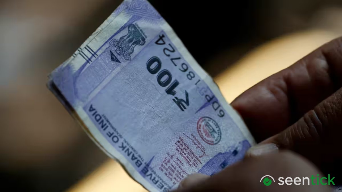 Rupee falls to 96.39 against dollar as oil rises, FII outflows continue