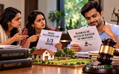 Sisters sought 1/3rd share in parents' property; Madras HC rules in favour of brother