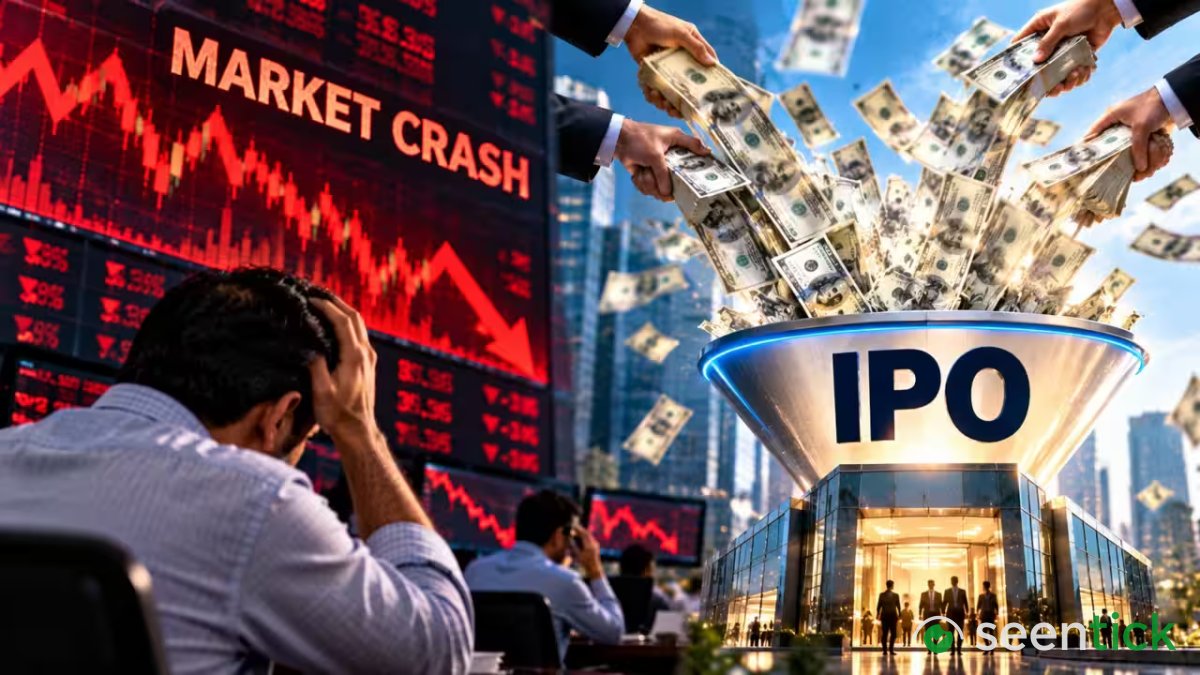 Stock market is crashing, yet IPOs attract billions: What's happening here?