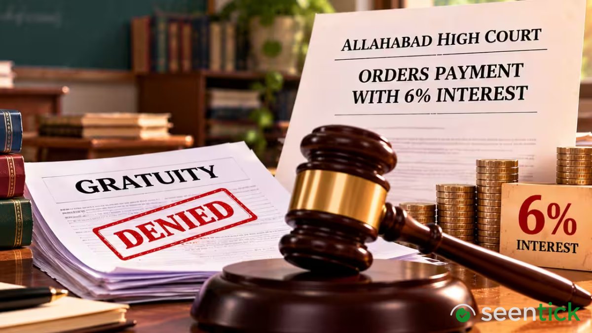 Teacher denied gratuity for working past 60; Allahabad HC orders payment with 6% interest