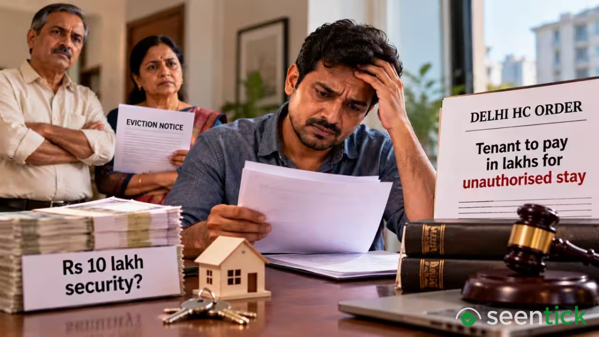 Tenant's Rs 10 lakh deposit claim fails; Delhi HC orders payment for unauthorised stay